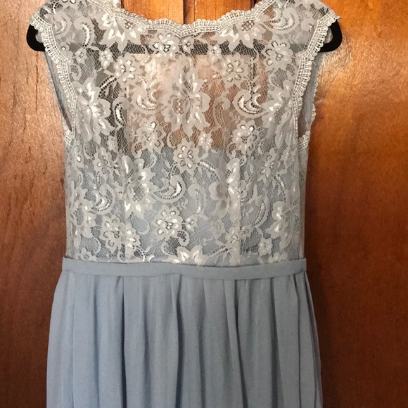 Blue Bridesmaid dress - Picture 2 of 4